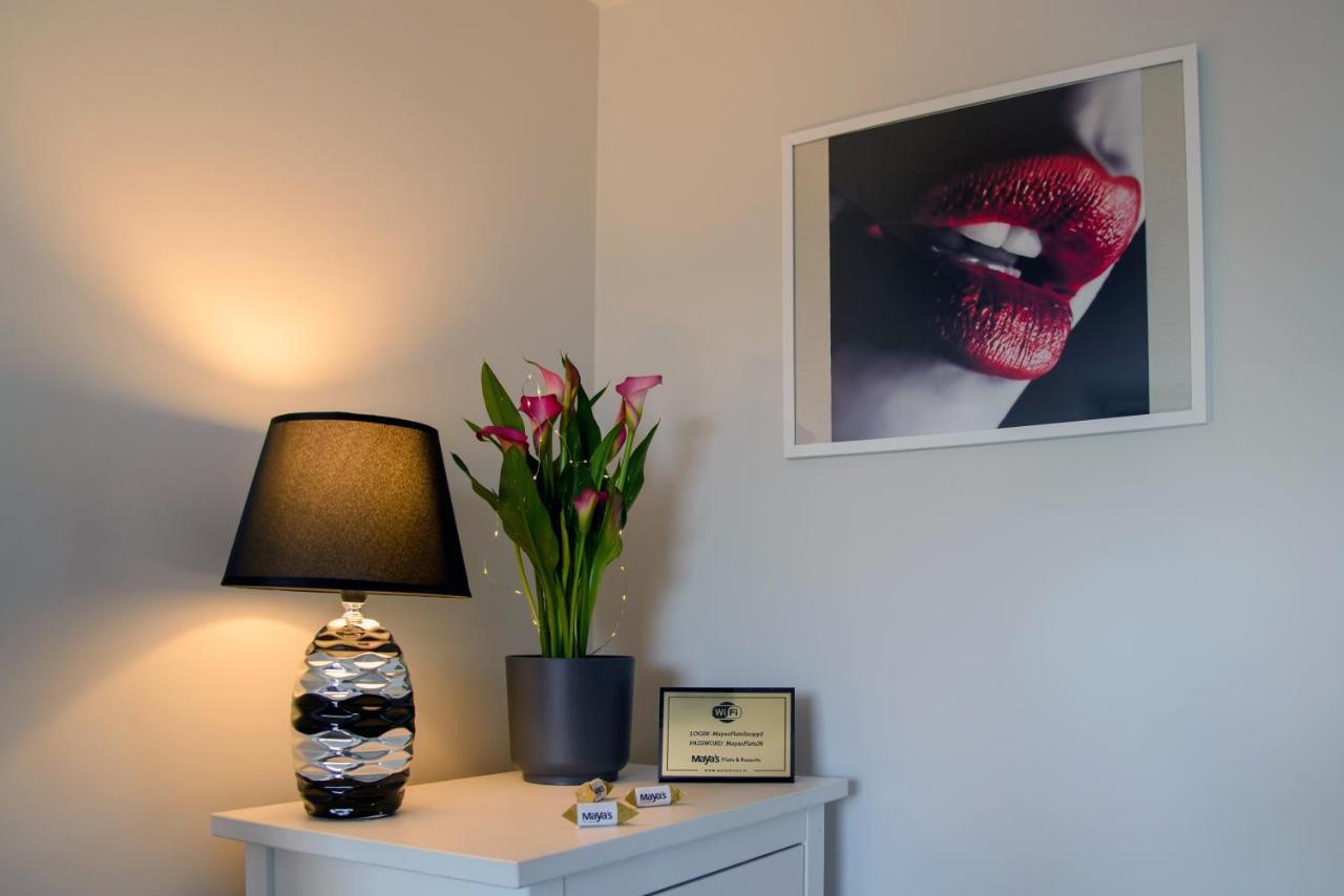 Apartemen 46 m² dengan 3 kamar tidur dan 1 kamar mandi pribadi di Long Gardens Gdansk Bagian luar foto