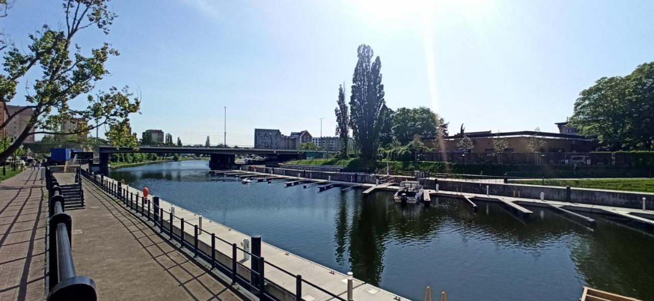 Apartemen 46 m² dengan 3 kamar tidur dan 1 kamar mandi pribadi di Long Gardens Gdansk Bagian luar foto