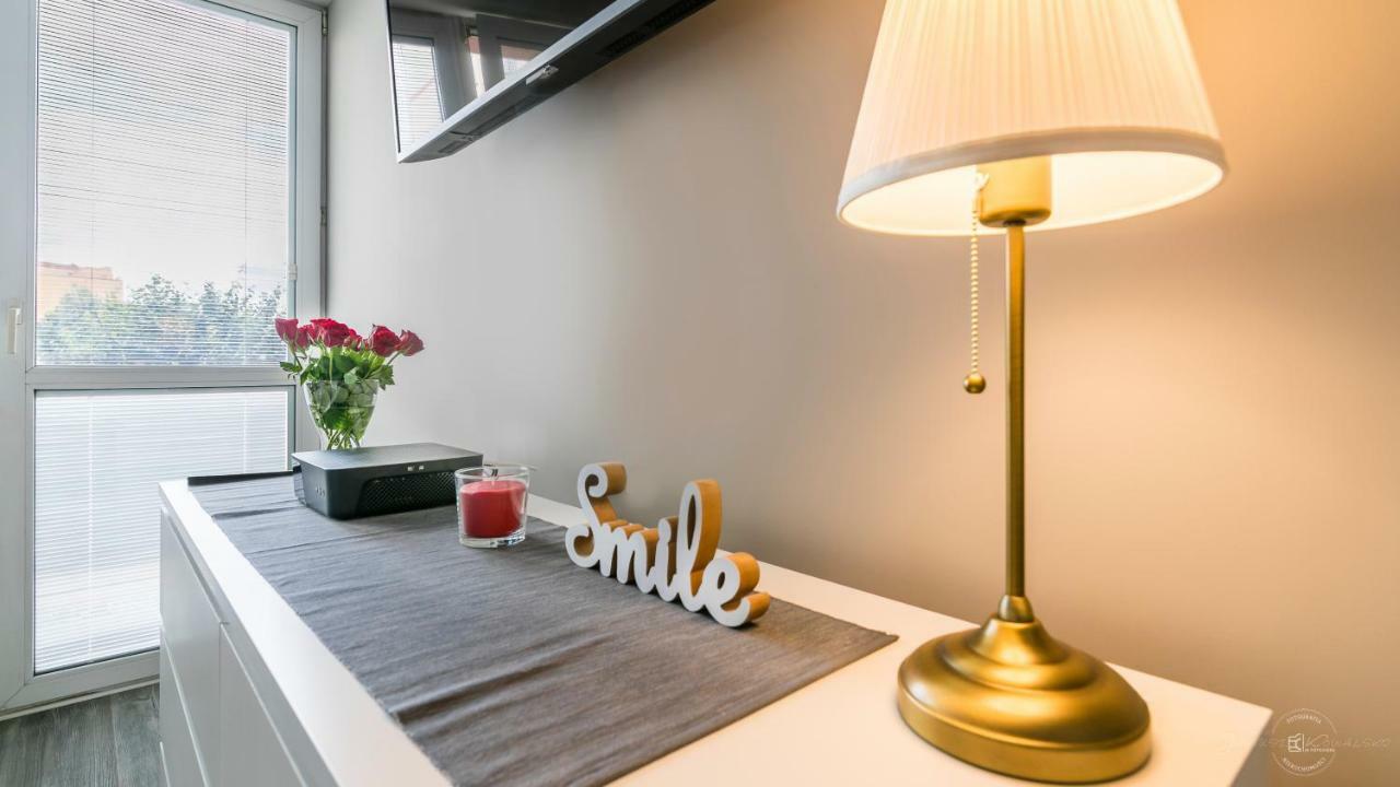 Apartemen 46 m² dengan 3 kamar tidur dan 1 kamar mandi pribadi di Long Gardens Gdansk Bagian luar foto